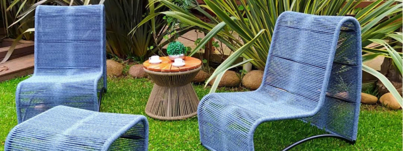Móveis para jardim.